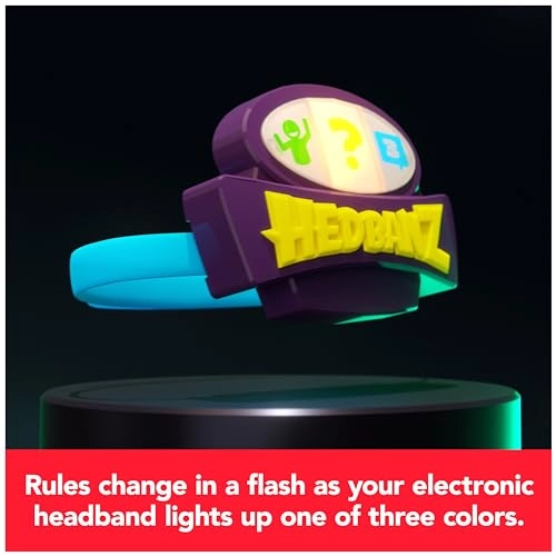 Hedbanz Lightspeed - Lights & Sounds Card Game