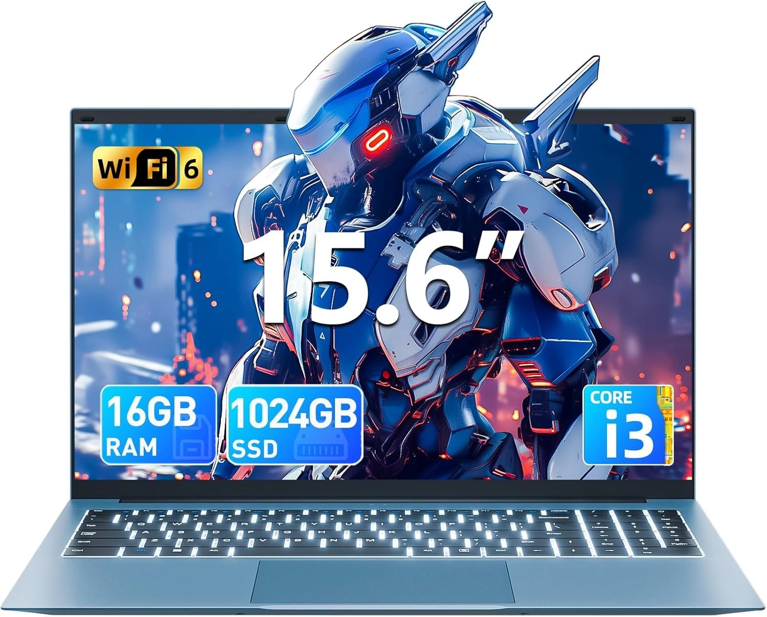 Y101 - 15.6'' Core i3-10100Y 16GB DDR3 1024GB SSD