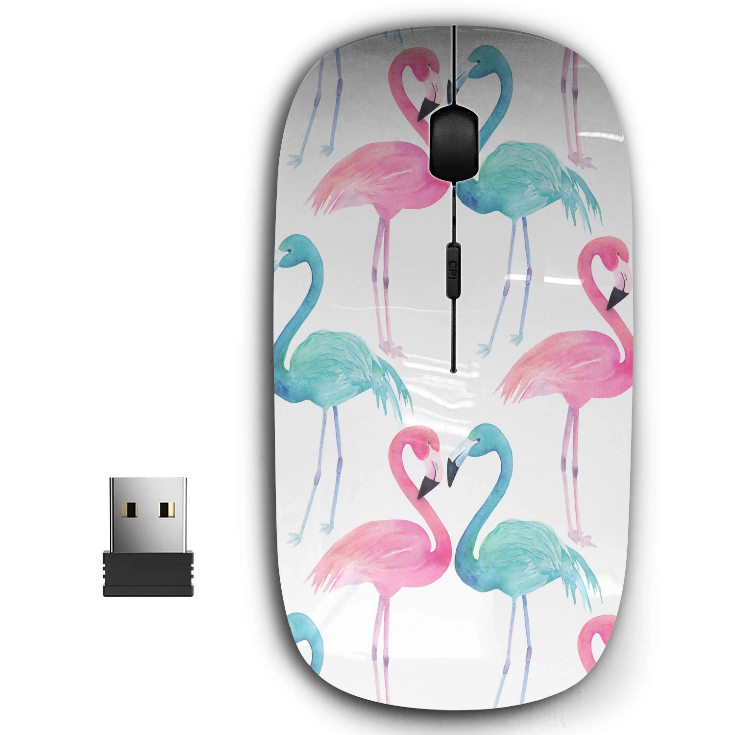 Ergonomic Portable Mouse - USB Wireless