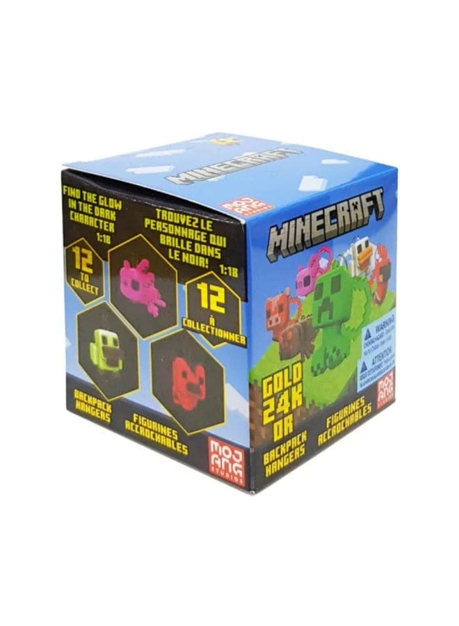 GEEKAY Minecraft Collectible Backpack Hangers - Blind Box