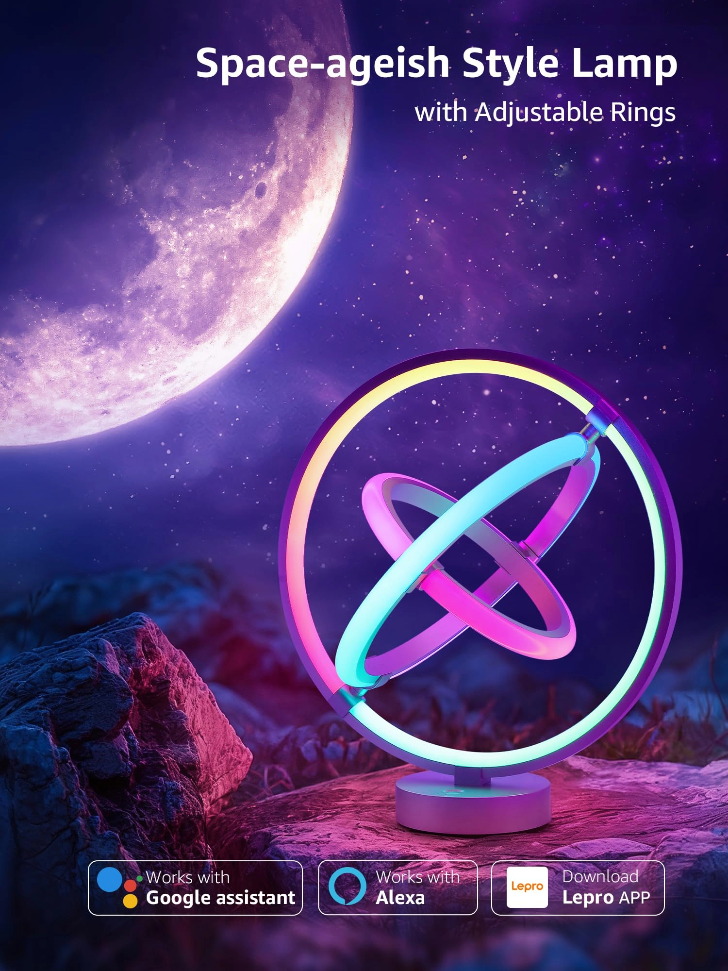 TB1 - AI Smart Table Lamp RGB+IC Addressable
