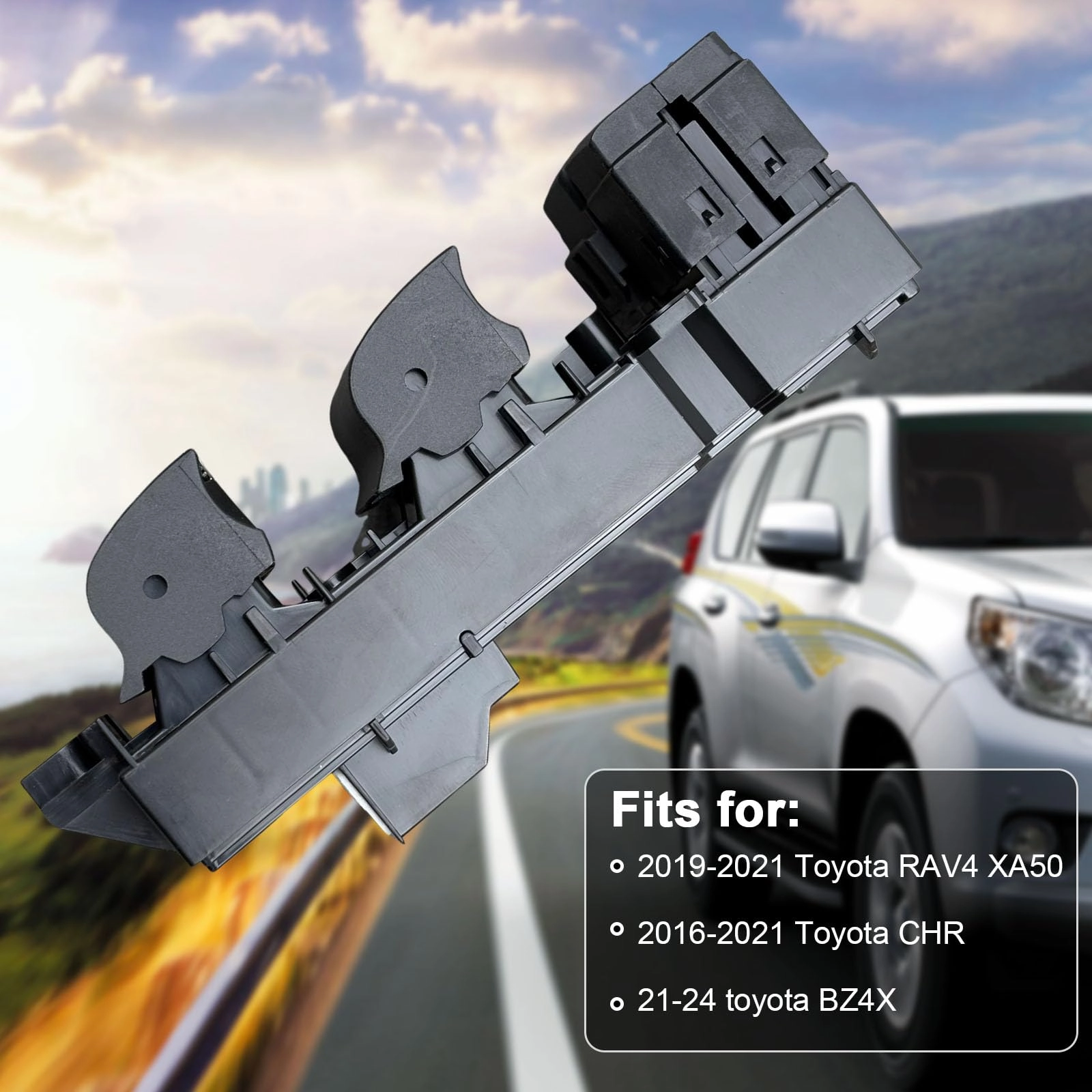 Power Window Switch Assembly - Driver Side Master Control with Installation Tool