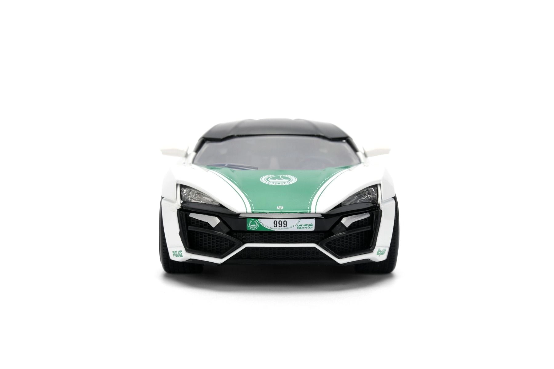 Dubai Police Lykan Hyper Sport - 1:24 Die-cast Metal