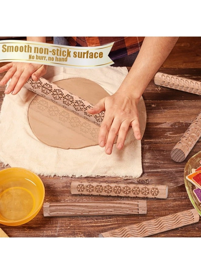 Handmade Clay-22 - wood 5 pieces