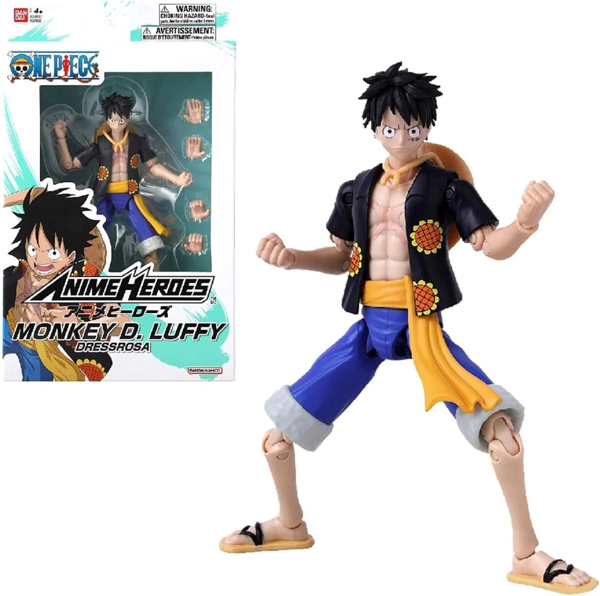 Anime Heroes One Piece - M.D Luffy D. Rosa (ALGT-37007)