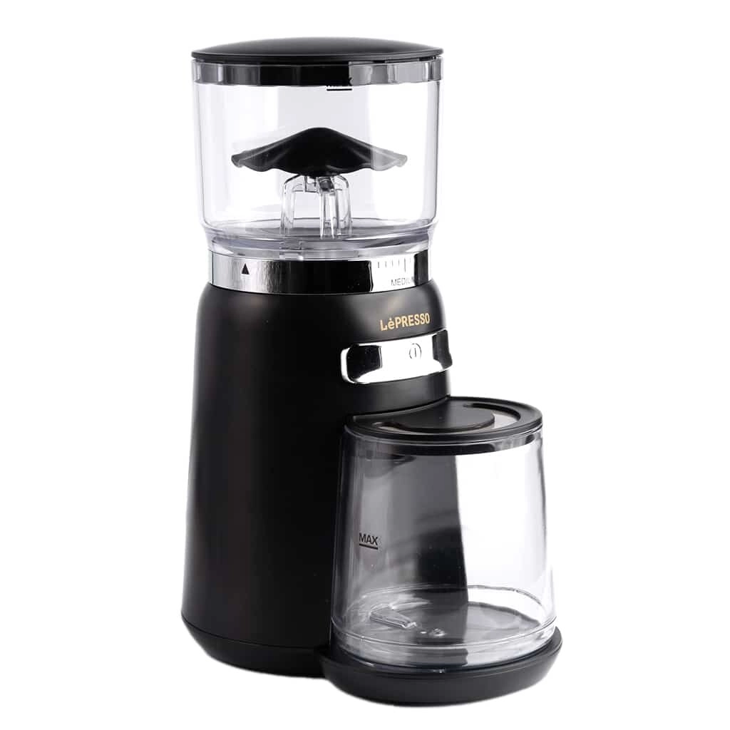 High Performance Coffee Bean Grinder - 210g 120W Black