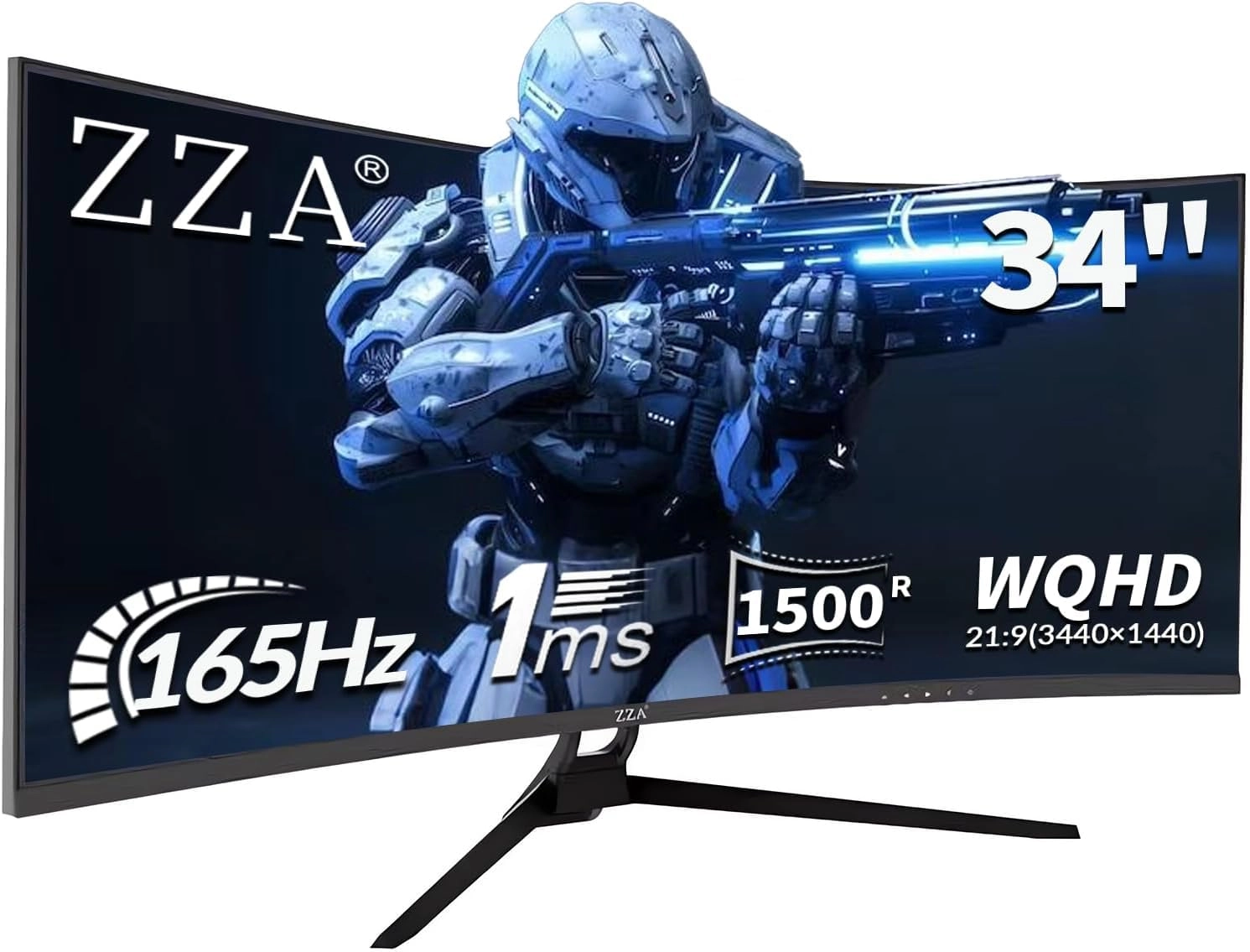 Jetta (Shenzhen) E-commerce Co.., Ltd. Z34HWQHD165HZ4K - 34 Inches 3440x1440