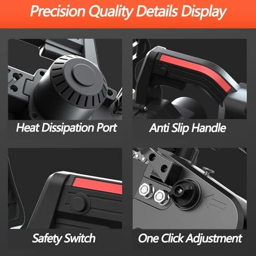 Handheld Electric Chain Saw - 12" 21v 4500mah