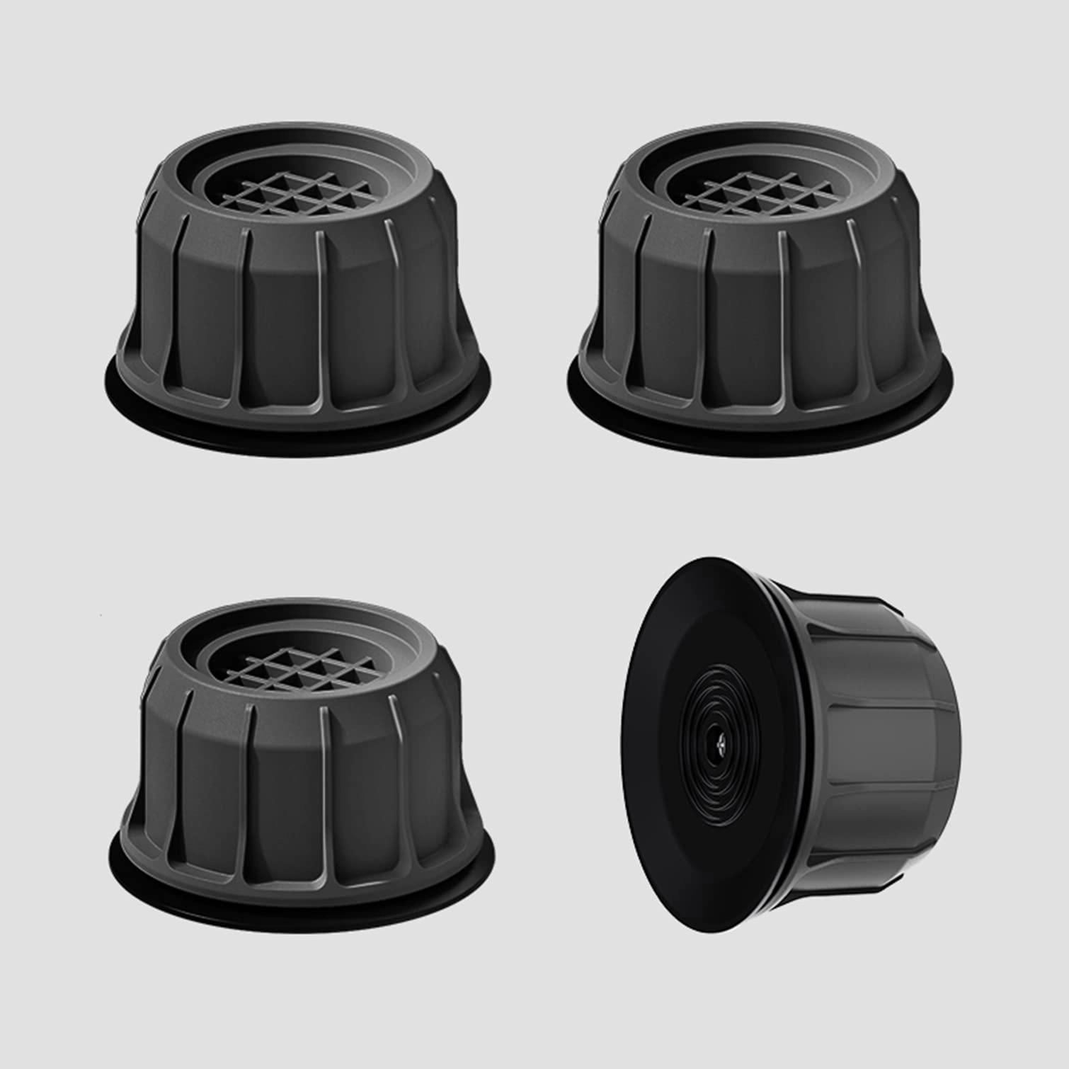 fuguowujindian Universal Anti Vibration Feet Pads - 4pcs 6cm White