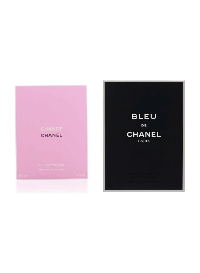 Bleu De Eau de Toilette 100ml + Chance Eau Vive Eau de Toilette 100ml