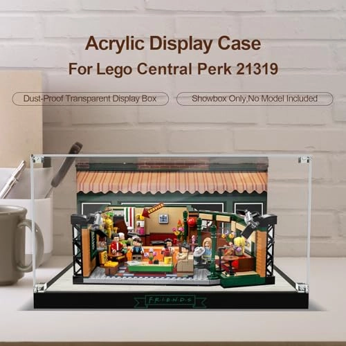 Acrylic Display Case - Lego Ideas 21319 Central Perk