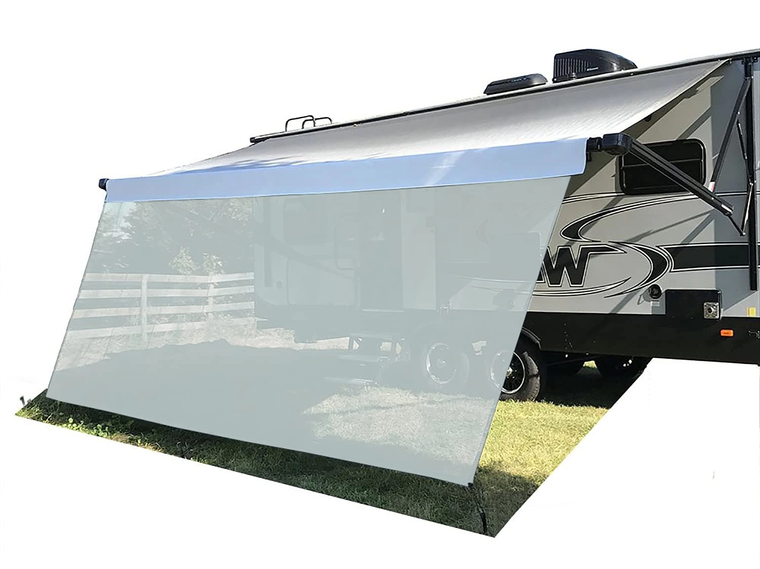 RV Awning Sun Shade Screen