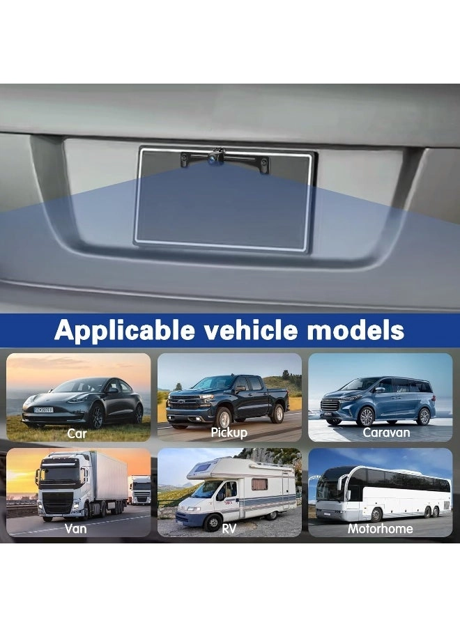 License Plate Backup Camera - Night Vision 480P