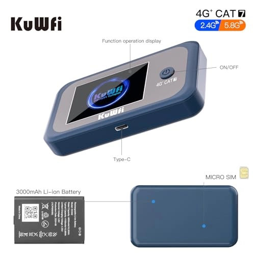 MF801 - 4G CAT7 Dual-Band 300Mbps 866Mbps
