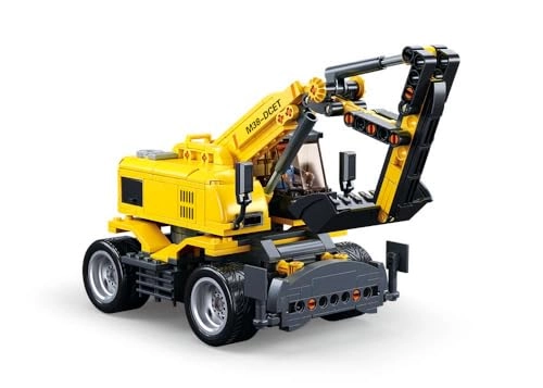 PowerBricks E7 Wheeled Excavator 4WD