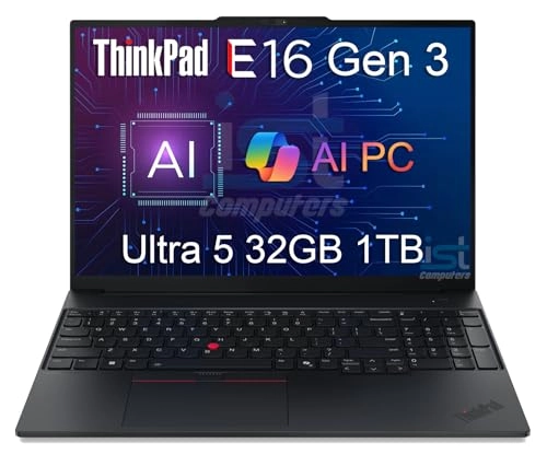 ThinkPad E16 Gen 3 - 16'' Core Ultra 5 225U 32GB DDR5 1TB SSD