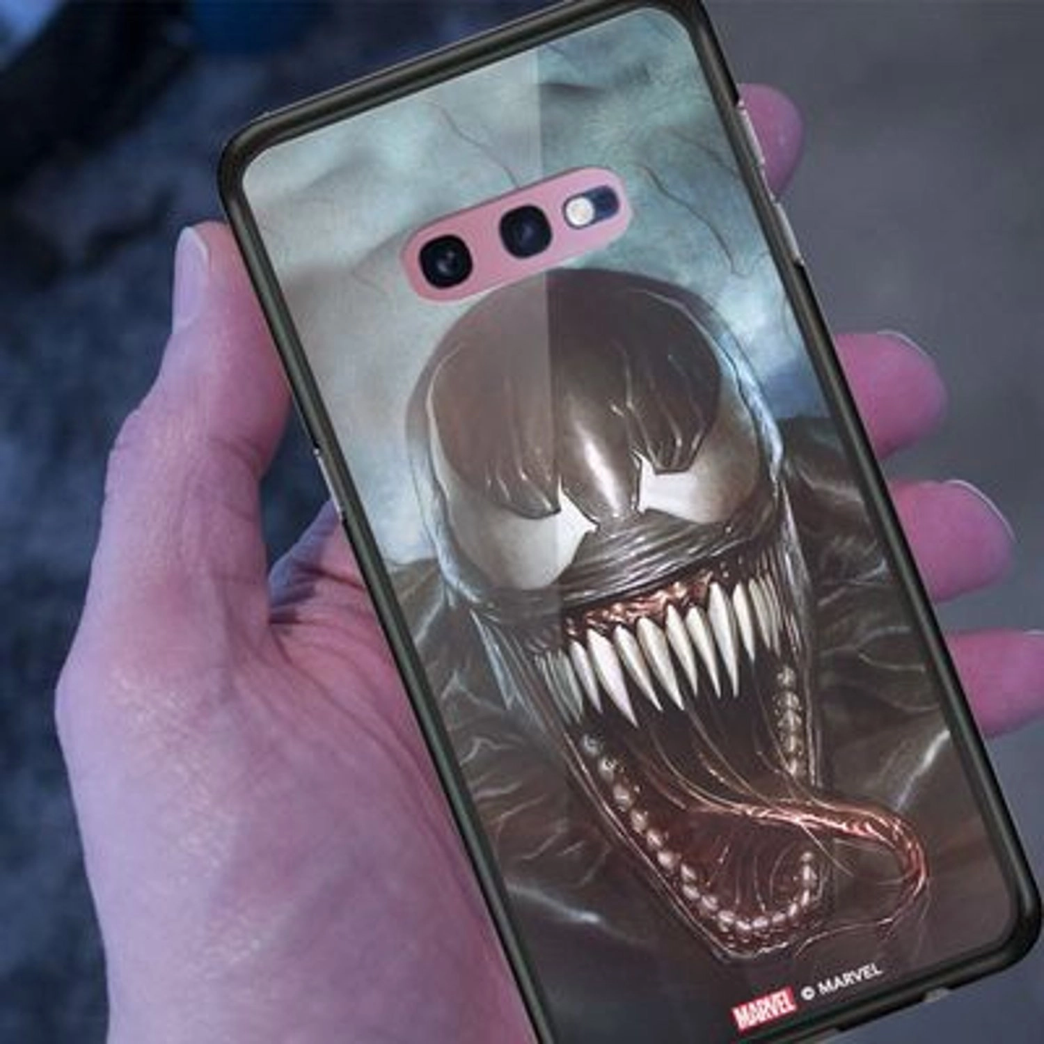 Venom Smile Cover Back Case for Galaxy S10E