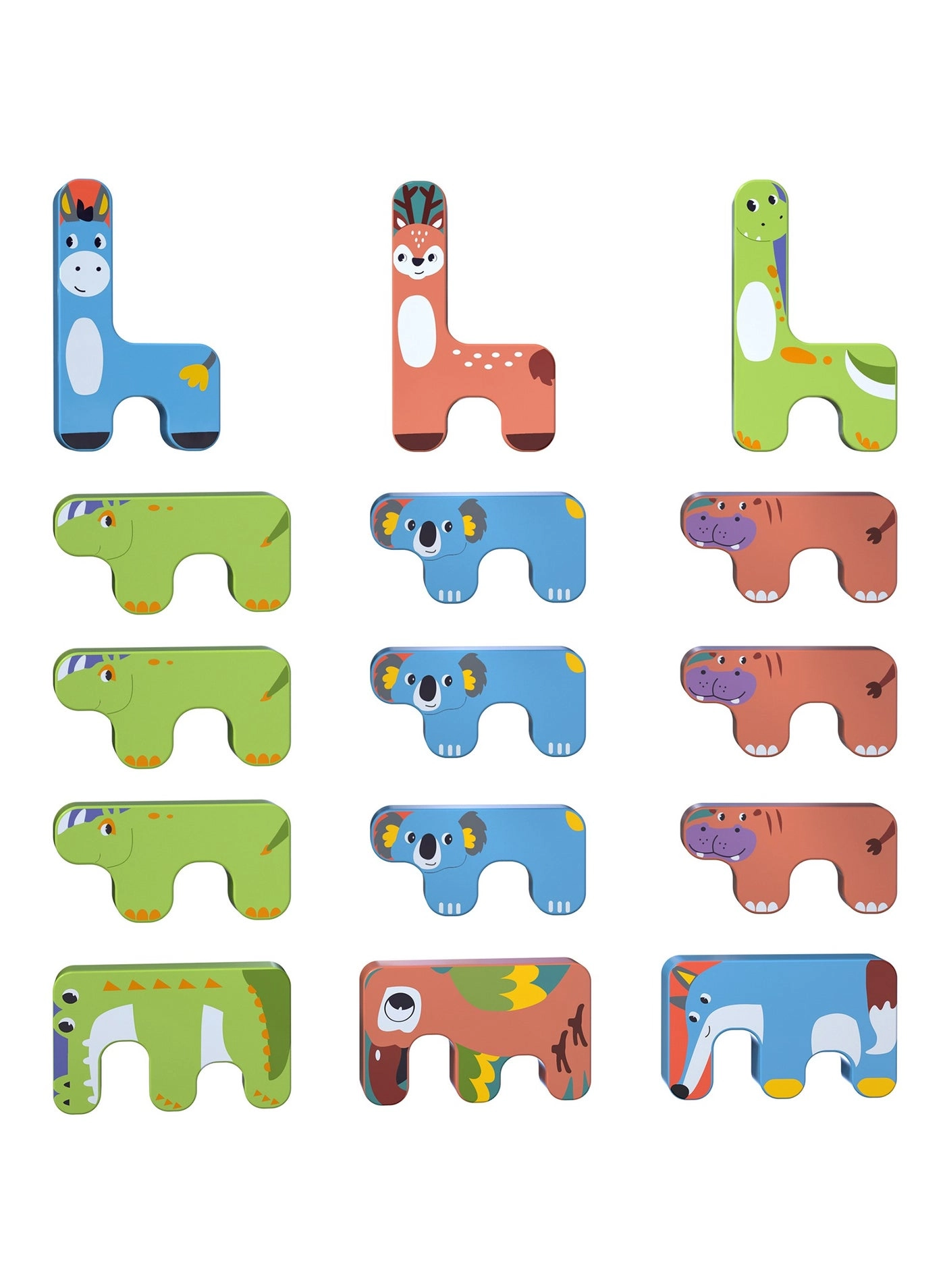 Animals Stacking Game - Little Baby 15 pieces