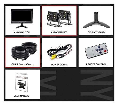 AHD DVR Monitor - 8 Inch