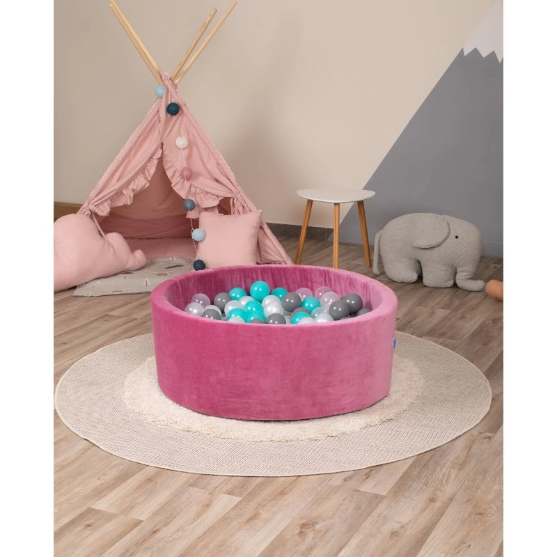 Dry Pool - 200 play balls Pink