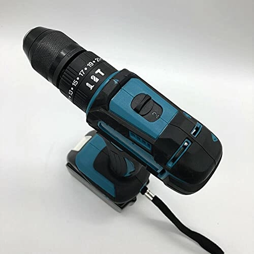 Electric Screwdriver Cordless Drill Impact Driver - 18V 25+ Torque Settings