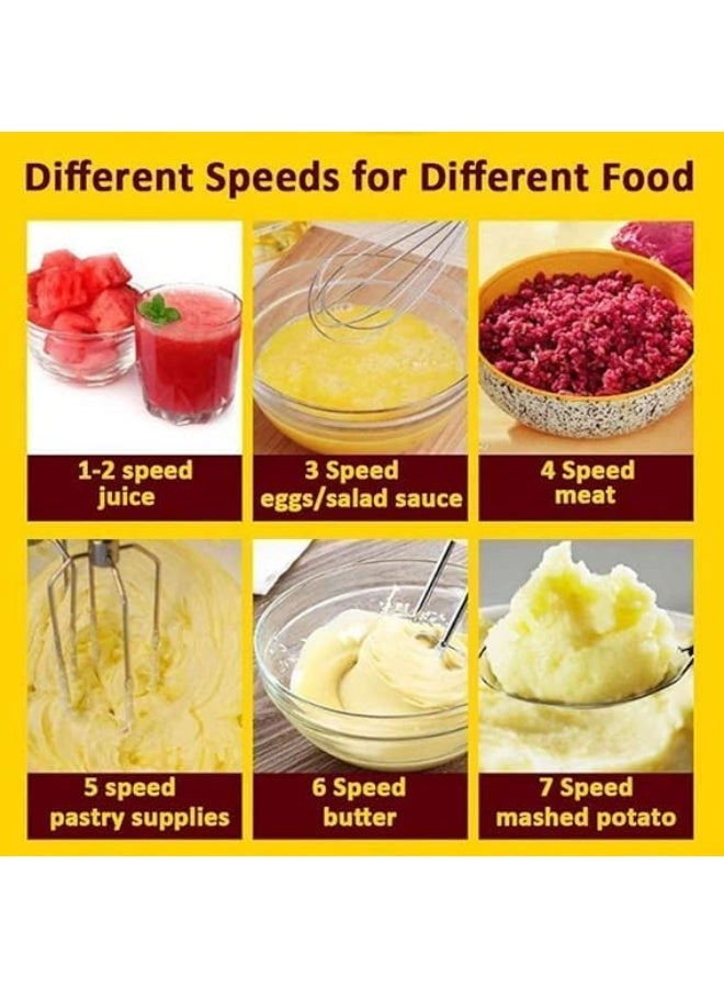 Super 7 Speed Hand Mixer - 200W