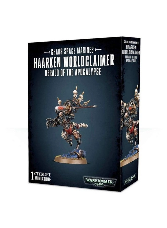 Games Workshop Warhammer 40,000 - Chaos Space Marine: Haarken Worldclaimer