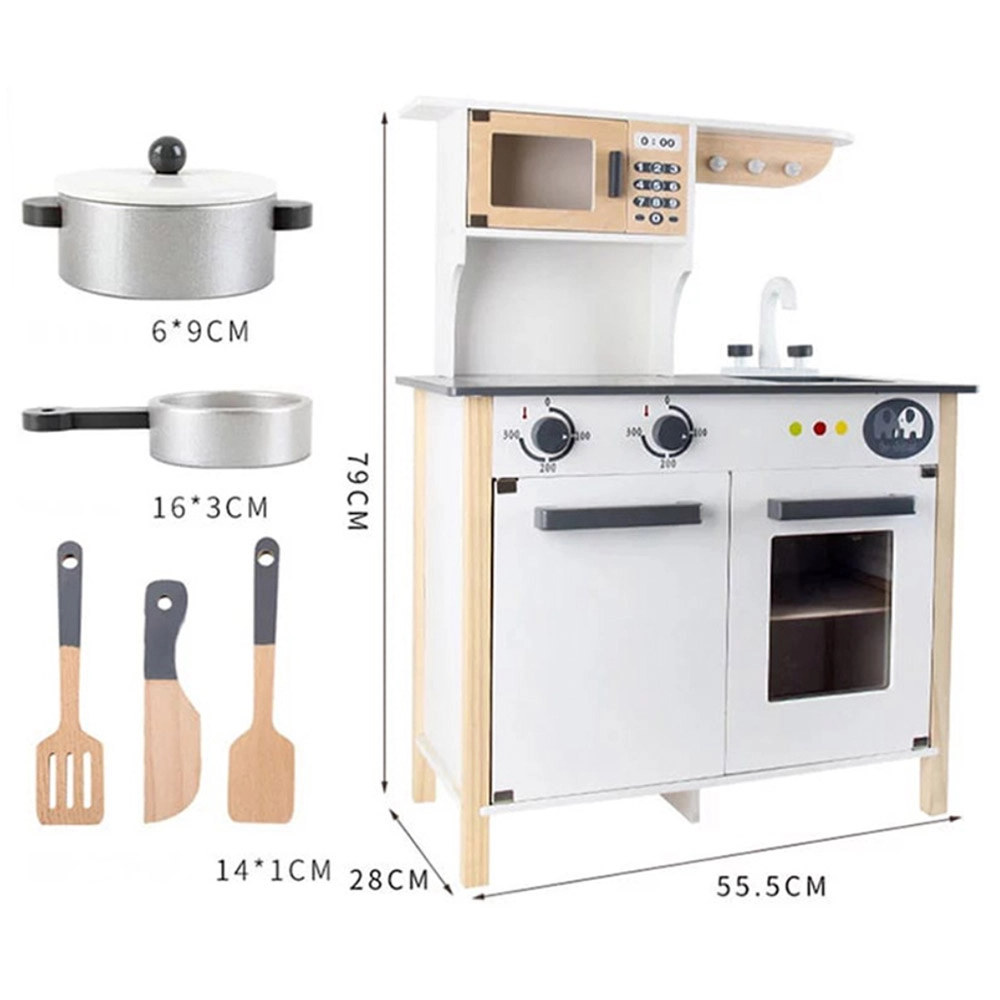 Kids Wooden Cooking Toy Play Set (GF-MSN18026)