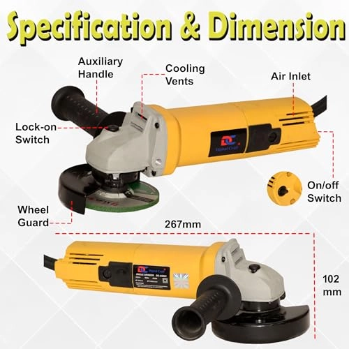10mm 400W Electric Drill + 801 850W Angle Grinder