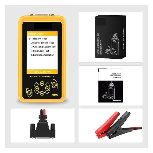 Car Battery Tester - 4.50V-30.00V 0.10-20.00A 0.10-5.00A