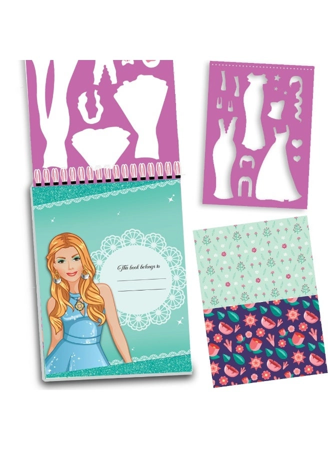 Style Studio Fashion Sketch Book (Book 2)