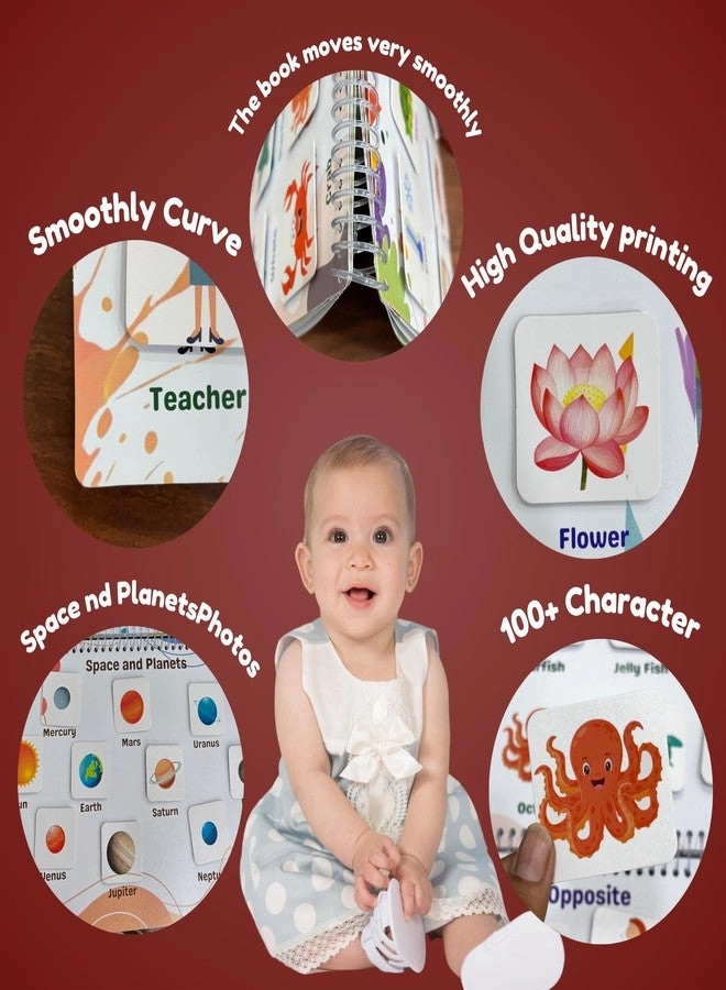 Reusable Early Learning Velcro Binder Book - 2+ Year Olds