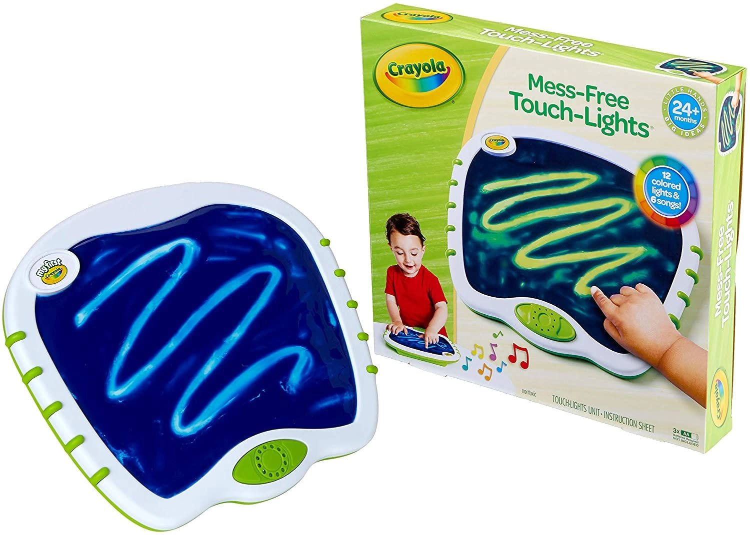Crayola My First Touch Lites - 12 coloured lights 6 songs
