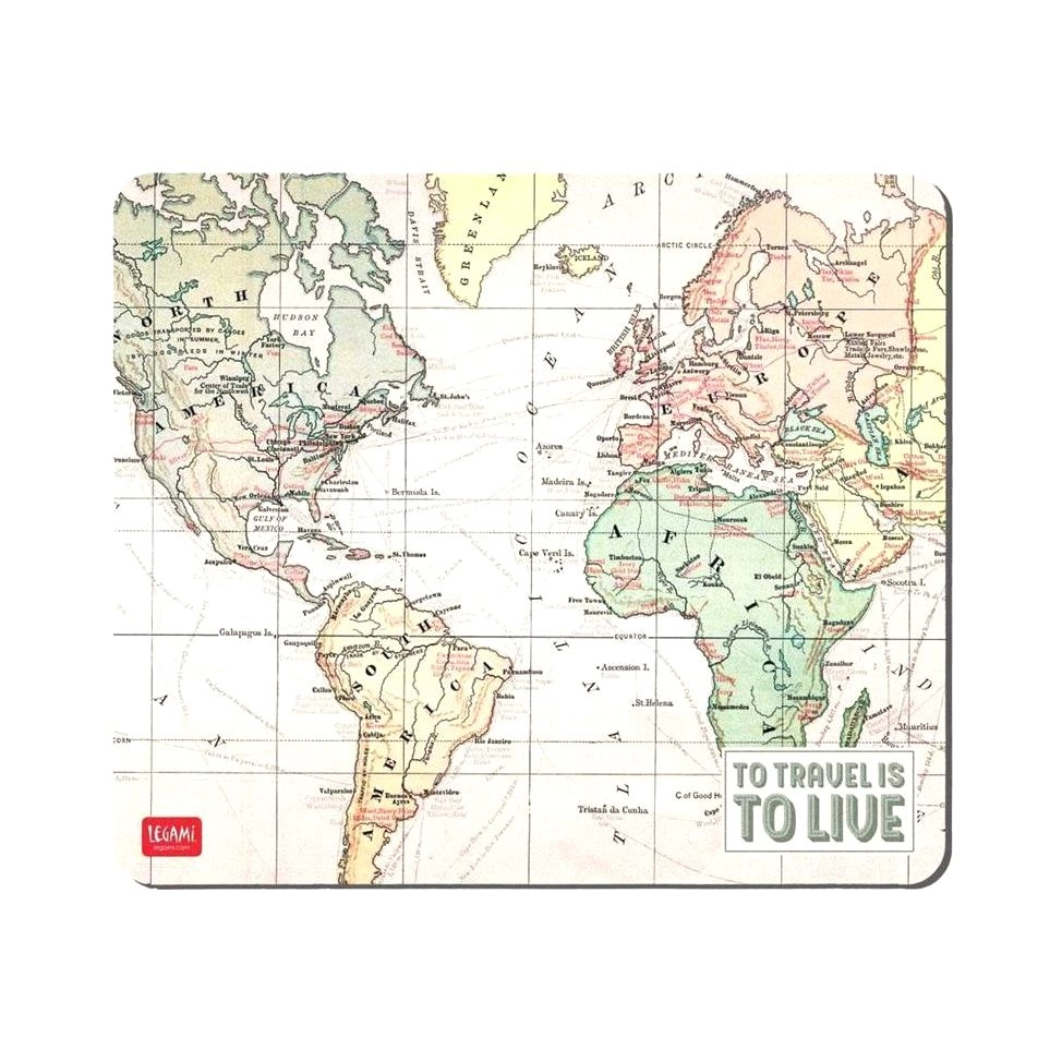 Legami Travel PVC Mouse Pad - 21x18 cm