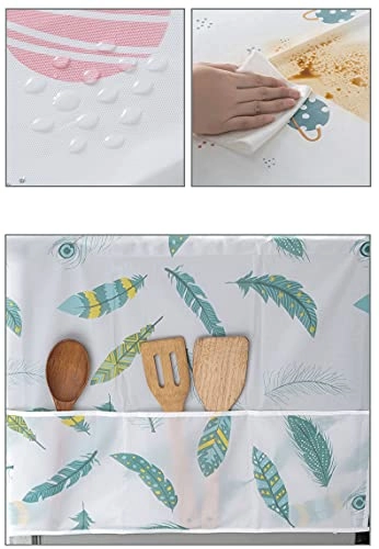 Fridge Dust-Proof Cover - Double door Flowers 1