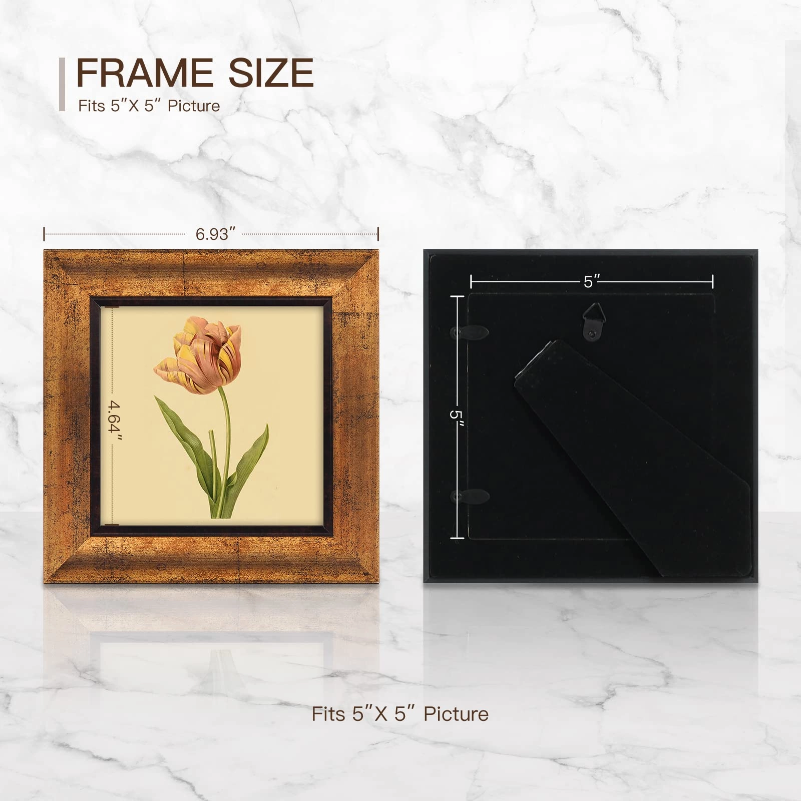 Picture Frames - 5 x 5 inch