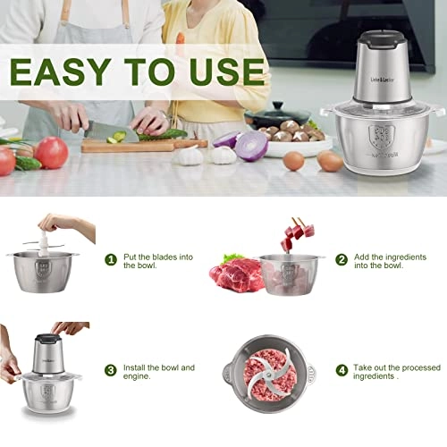 Food Processor - one 8 Cup Bowl 350 watts