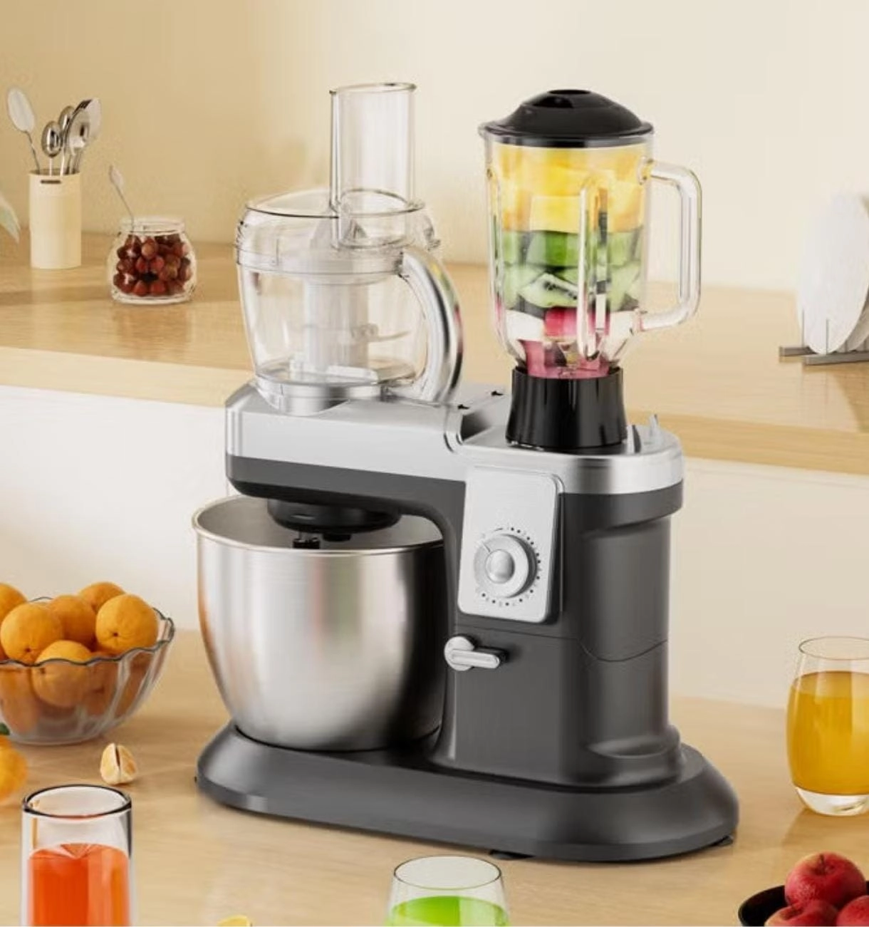 Multifunction Food Processor Mixer - 6.5L