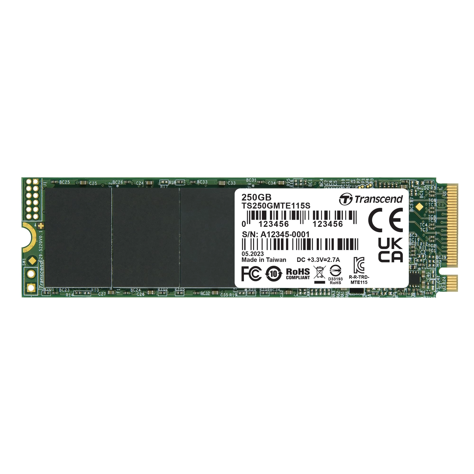 Transcend MTE115S - 250GB M.2 2280