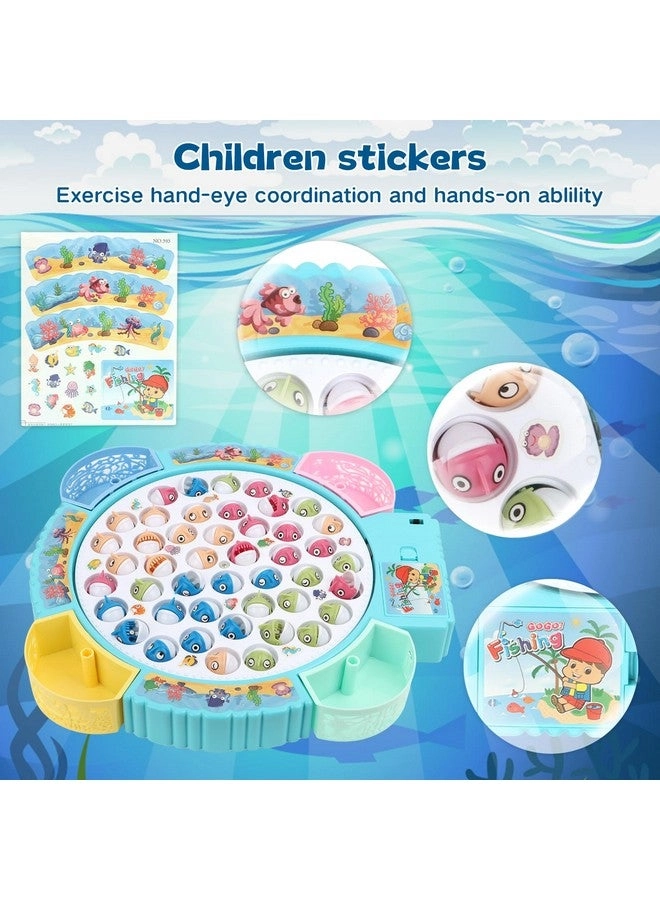 Magnetic Fishing Games - 45 Fish 8 Poles