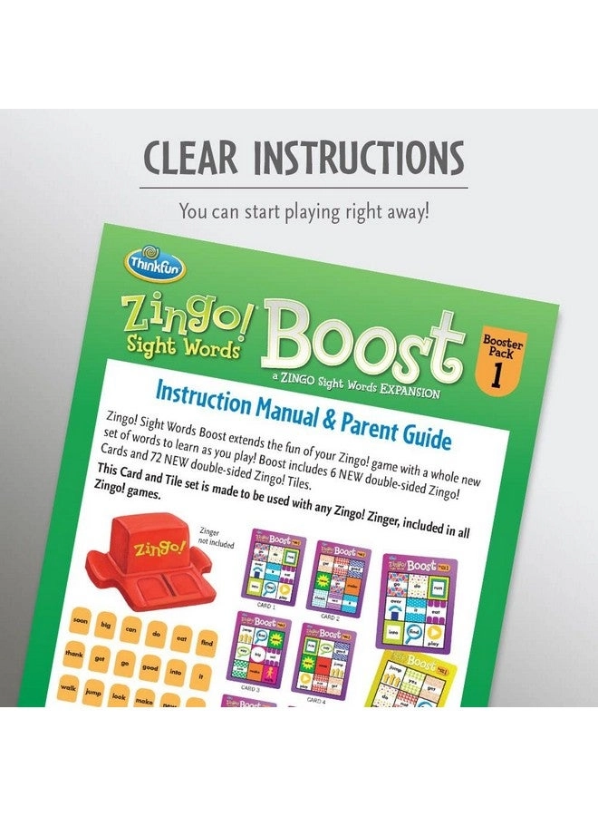 Zingo! Sight Words Boost - 4 and Up