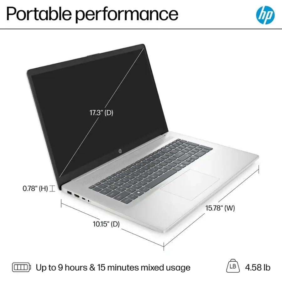 17-cp2025dx - 17.3" 512GB 8GB Ryzen 5 7520U