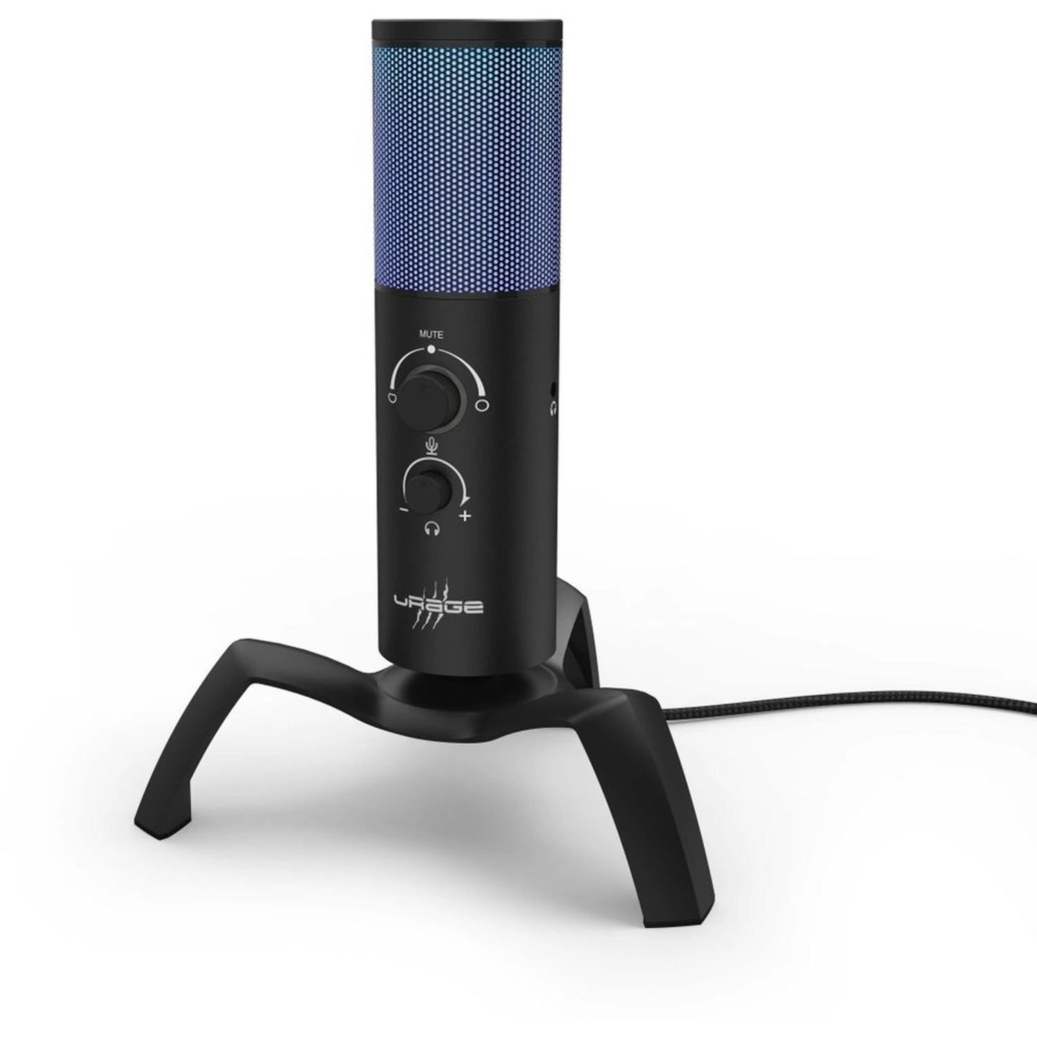 URAGE 750HD Illuminati Stream USB+3.5mm-Mini-Jack Microphone