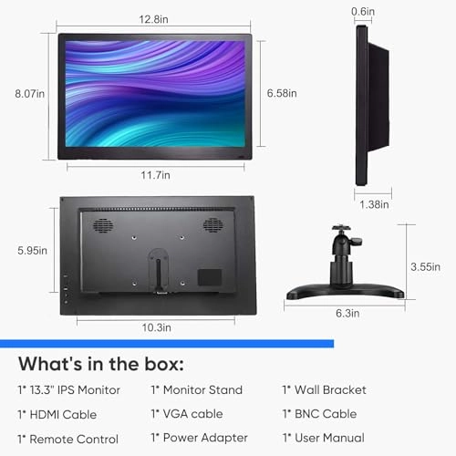 JH-LED13-IPS - 13.3 Inches 1920x1080 pixels