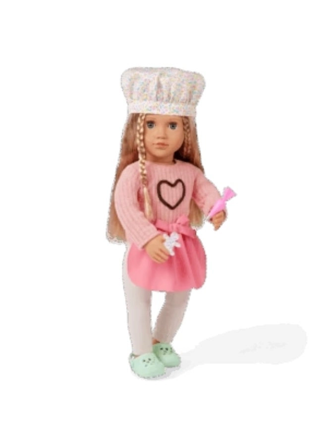 Emery Baking Doll - 18-inch light-blonde hair Ages 3+