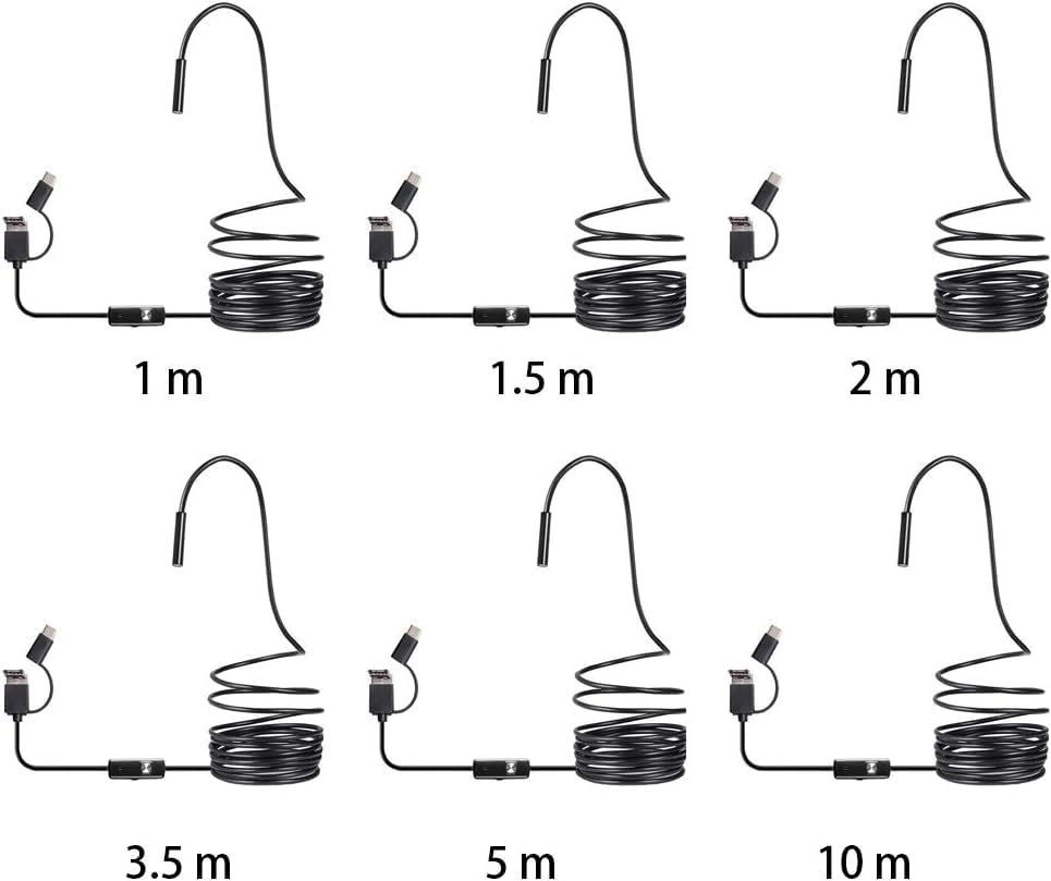 Inspection Camera - 3-in-1 2m Waterproof 1080p