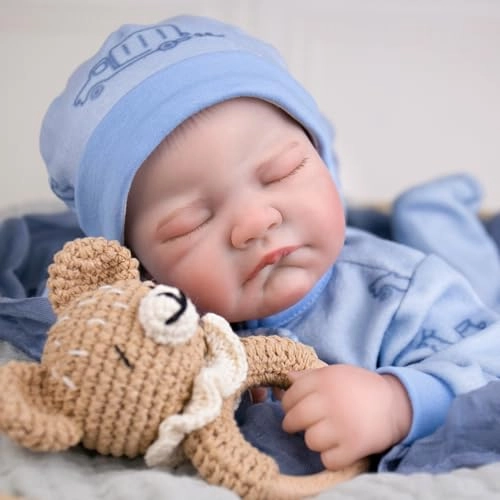 Reborn Baby Doll - 20-Inch Baby Girl Poseable Limbs Kit Ages 3+