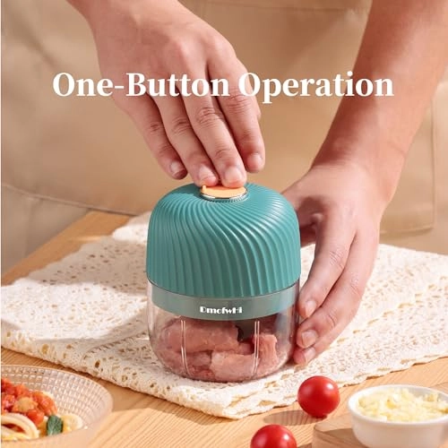 Electric mini chopper - 250 Milliliters USB Rechargeable