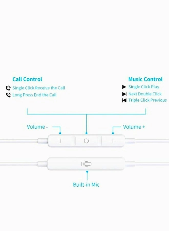 USB-C Handsfree Wired Earphone
