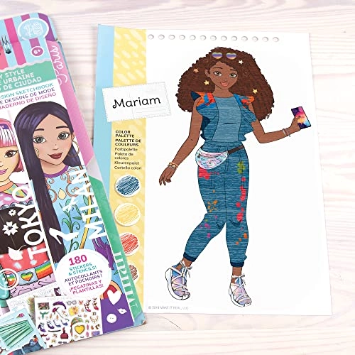 Fashion Design Sketchbook - Stencils Stickers